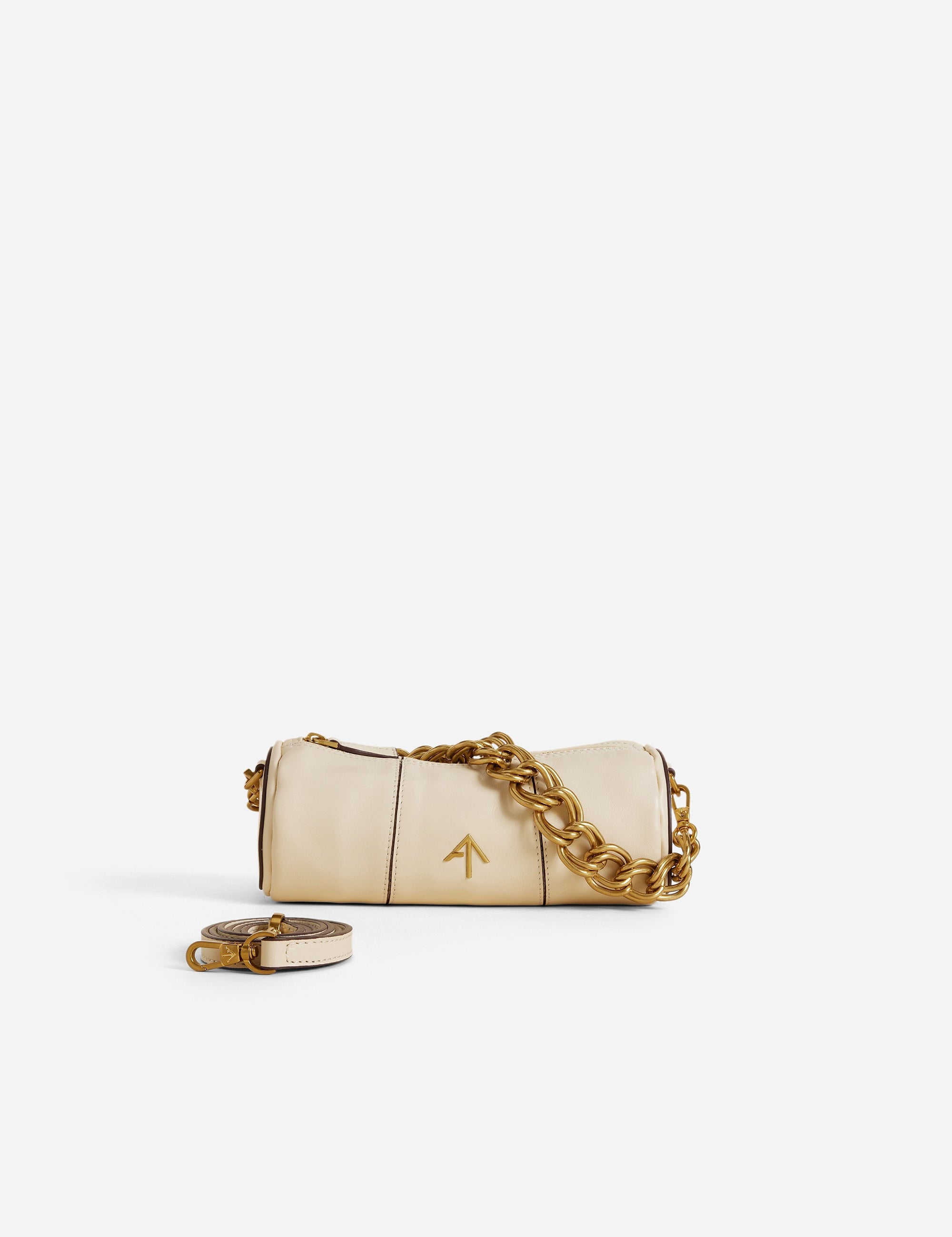 XX Mini Cylinder Soft Calf Leather Vanilla 