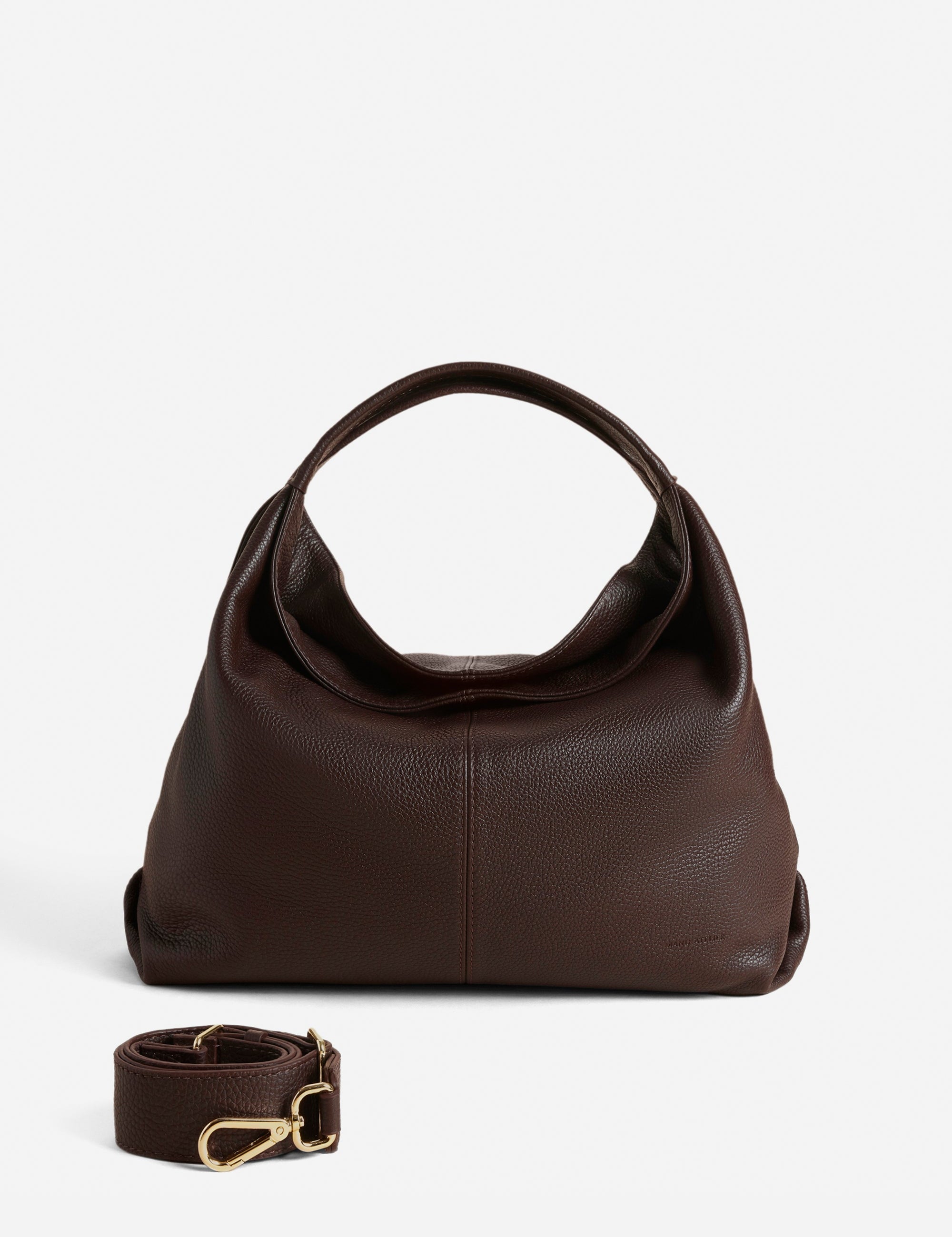 Gala Calf Skin Leather Deep Brown 