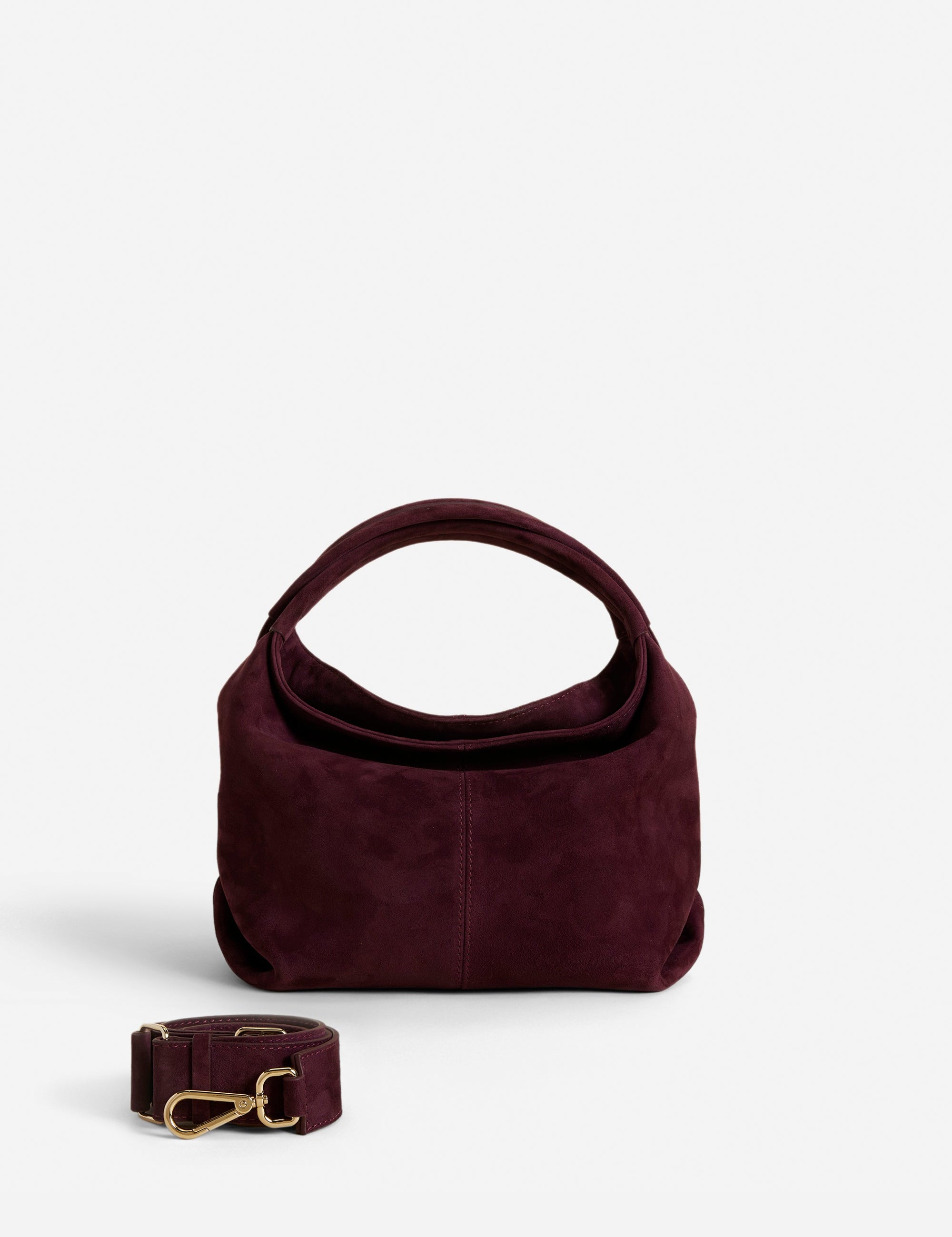 Mini Gala Suede Merlot 