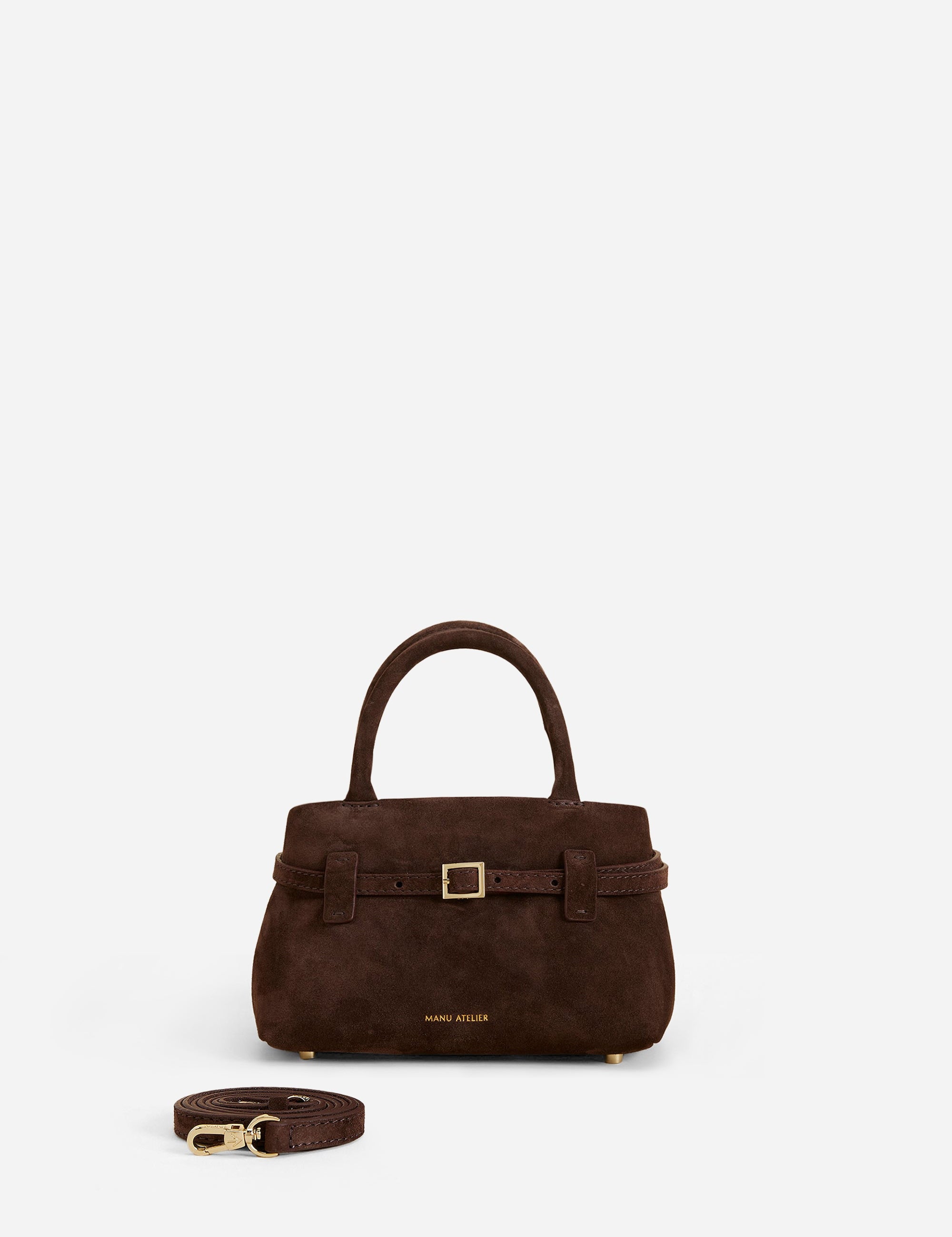 Le Cambon 20 Deep Brown Suede Front