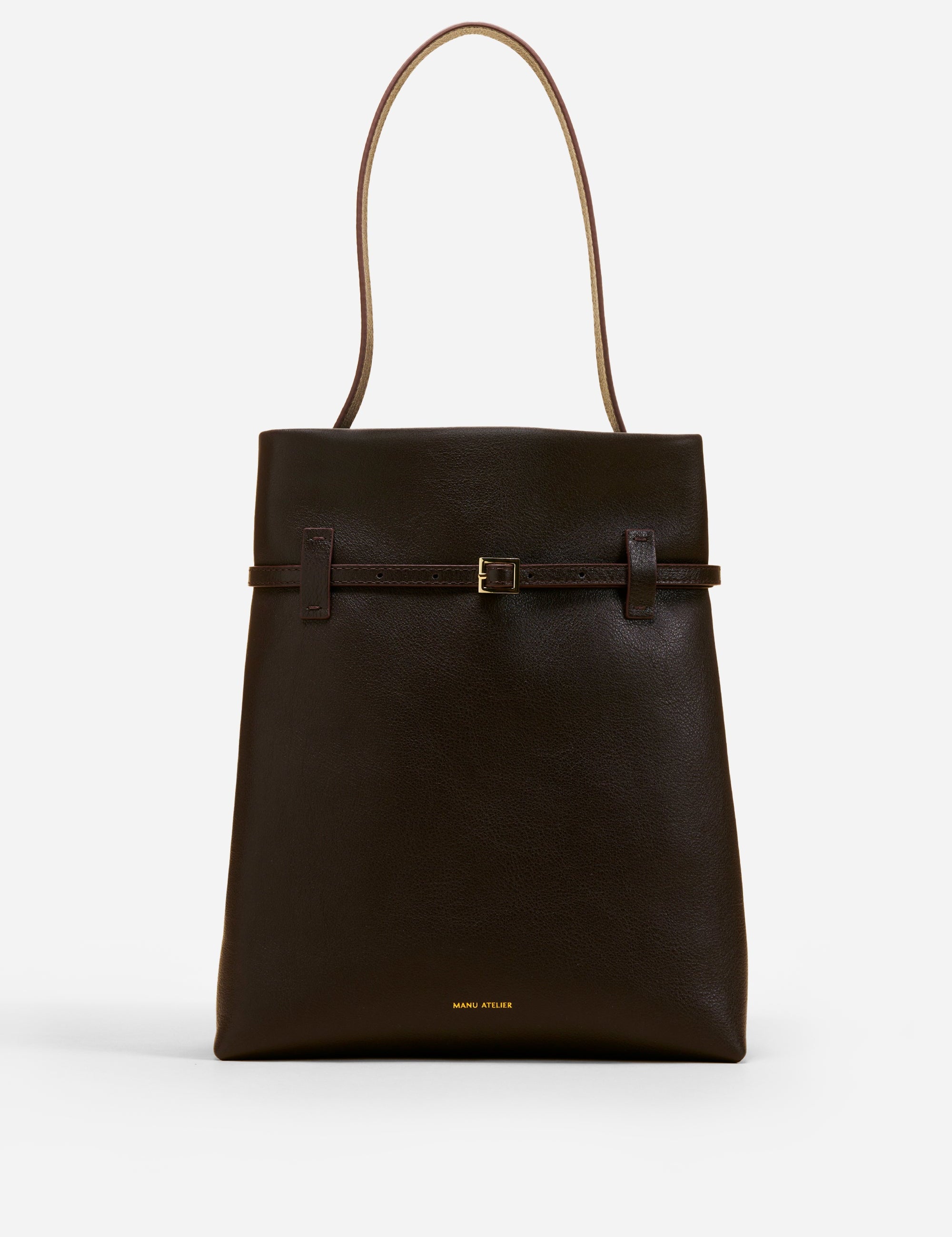 Tote du Jour Bitter Brown Front