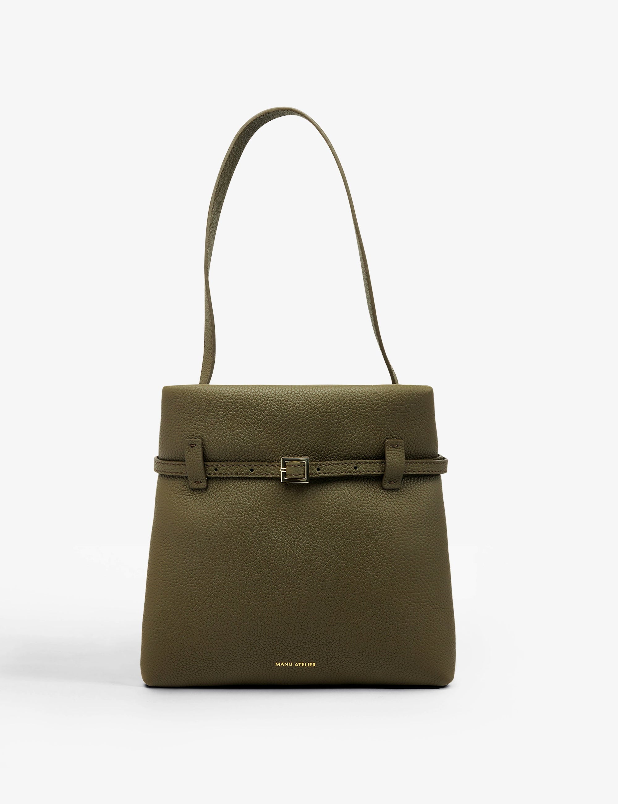 Mini Tote du Jour Khaki Front