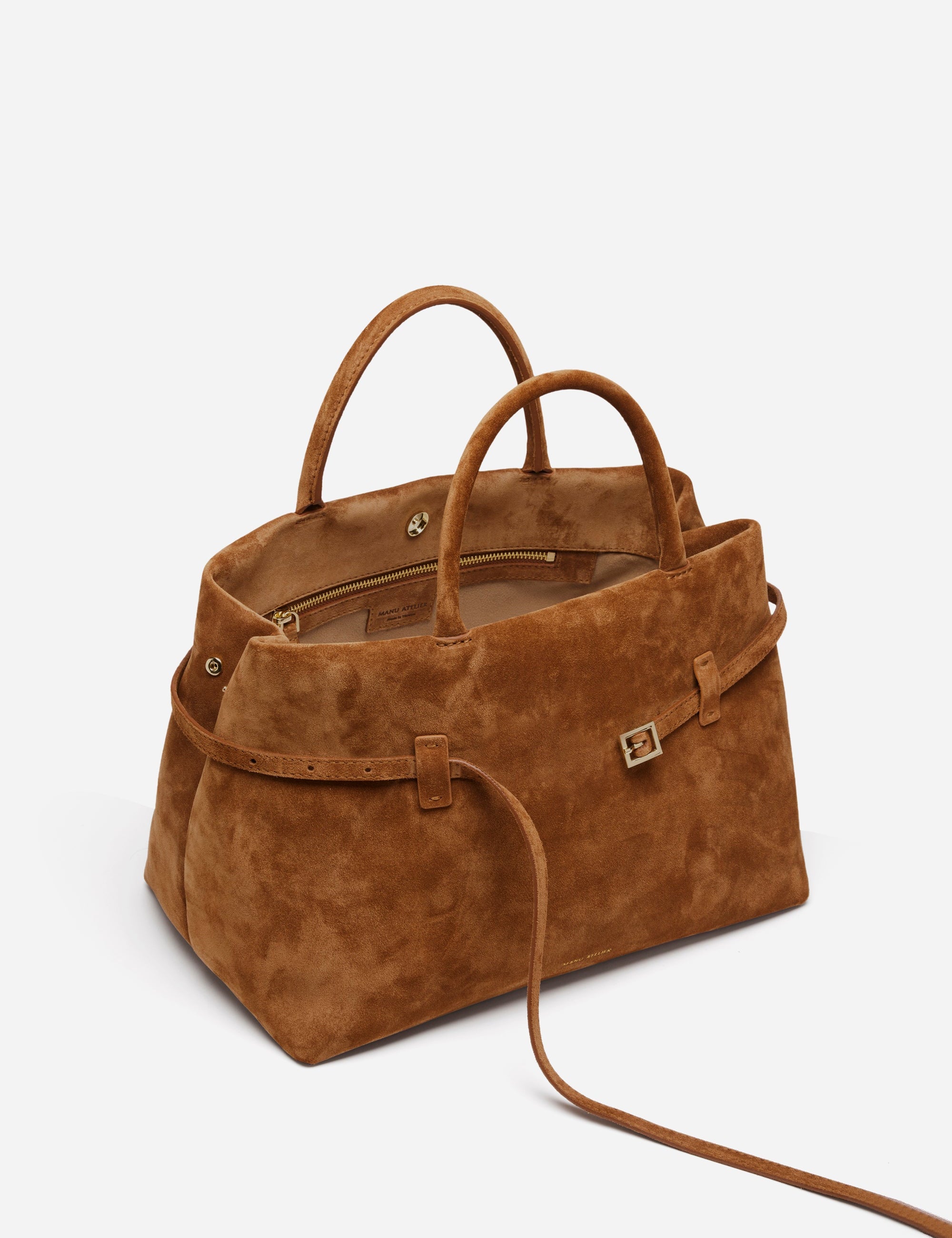 Le Cambon 35 Camel Suede Side